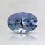 6.9x4.8mm Unheated Parti-Color Oval Tanzanite