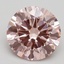 1.70 Ct. Fancy Intense Pink Round Lab Grown Diamond