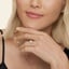 18K White Gold Luna 2mm Bezel Ring, smalladditional view 1