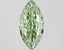2.88 Ct. Fancy Vivid Green Marquise Lab Grown Diamond