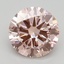2.70 Ct. Fancy Intense Pink Round Lab Grown Diamond