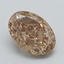 1.58 Ct. Fancy Light  Brown Oval Lab Grown Diamond