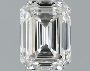 Emerald diamond — real photo