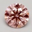 2.50 Ct. Fancy Intense Pink Round Lab Grown Diamond