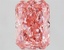 4.02 Ct. Fancy Vivid  Pink Radiant Lab Grown Diamond