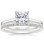 Platinum Provence Ring with Whisper Eternity Diamond Ring (1/4 ct. tw.)