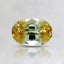 6.5x4.5mm Bi-Color Oval Montana Sapphire
