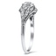 The Piritta Ring, smalltop view on a hand