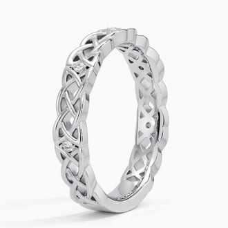 Celtic Knot Diamond Ring