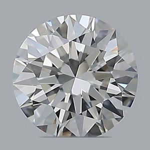 Round diamond — real photo