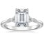 Platinum Nadia Diamond Ring, smalltop view