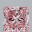 3.07 Ct. Fancy Intense Pink Princess Lab Grown Diamond