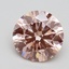 2.52 Ct. Fancy Intense Pink Round Lab Grown Diamond