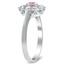 The Morgan Ring, smalltop view on a hand