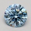 2.02 Ct. Fancy Intense Blue Round Lab Grown Diamond
