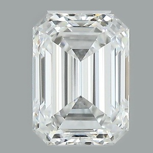 Emerald diamond — real photo