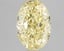 3.03 Ct. Fancy Vivid Yellow Oval Lab Grown Diamond