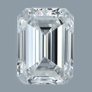Emerald diamond — real photo