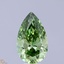 5.55 Ct. Fancy Vivid Green Pear Lab Grown Diamond