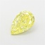 1.01 Ct. Fancy Intense Yellow Pear Lab Grown Diamond