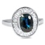 Modern Sapphire Vintage Ring