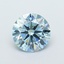 1.70 Ct. Fancy Intense  Blue Round Lab Grown Diamond