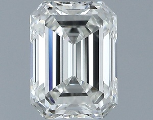 Emerald diamond — real photo