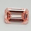 2.01 Ct. Fancy Vivid Pink Emerald Lab Grown Diamond