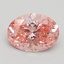 2.01 Ct. Fancy Vivid Pink Oval Lab Grown Diamond
