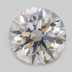 0.53 ct Round K · Faint Brown natural diamond