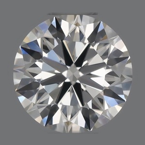 Round diamond — real photo