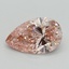 5.17 Ct. Fancy Vivid Pink Pear Lab Grown Diamond