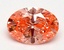 1.96 Ct. Fancy Vivid Pink Oval Lab Grown Diamond