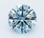 2.03 Ct. Fancy Vivid  Blue Round Lab Grown Diamond