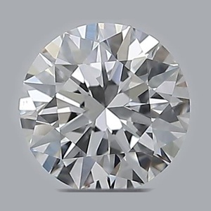 Round diamond — real photo