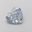 1.16 Ct. Fancy Intense  Blue Heart Lab Grown Diamond