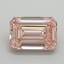 2.09 Ct. Fancy Vivid Pink Emerald Lab Grown Diamond