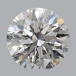 Round diamond — real photo