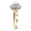 The Nilla Ring, smalltop view on a hand