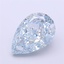 2.50 Ct. Fancy Intense Blue Pear Lab Grown Diamond