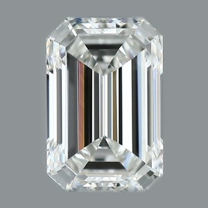Emerald diamond — real photo