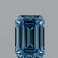 3.00 Ct. Fancy Vivid Blue Emerald Lab Grown Diamond