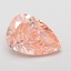 1.01 Ct. Fancy Vivid Pink Pear Lab Grown Diamond