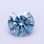 1.35 Ct. Fancy Vivid Blue Round Lab Grown Diamond