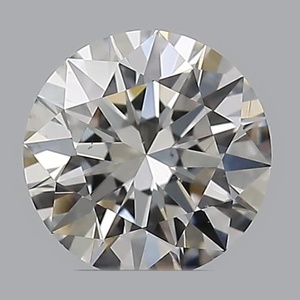 Round diamond — real photo