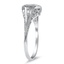 The Nichol Ring, smalltop view on a hand