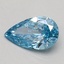 0.50 Ct. Fancy Vivid Blue Pear Lab Grown Diamond