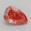 0.99 Ct. Fancy Vivid Pink Pear Lab Grown Diamond