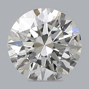 Round diamond — real photo