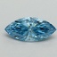 0.50 Ct. Fancy Vivid Blue Marquise Lab Grown Diamond